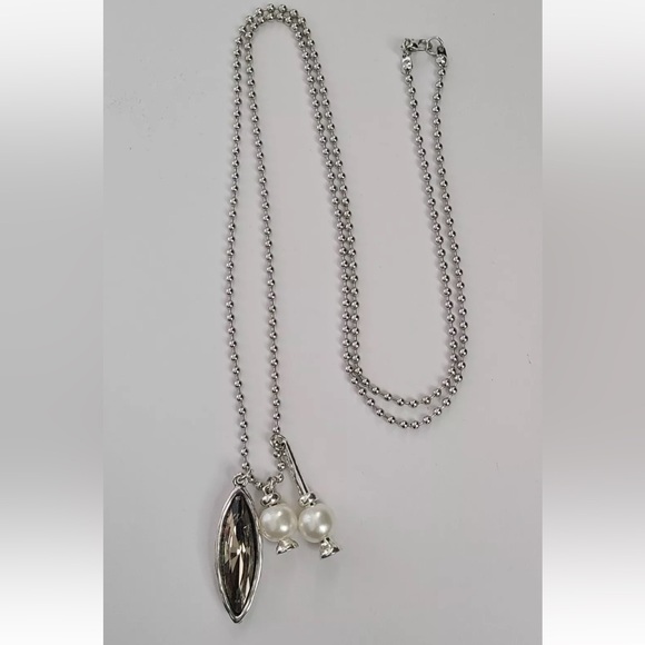 MAGIC TEAR • Boho Bracelet • Silver plated with Smokey Crystal - Picture 6 of 13